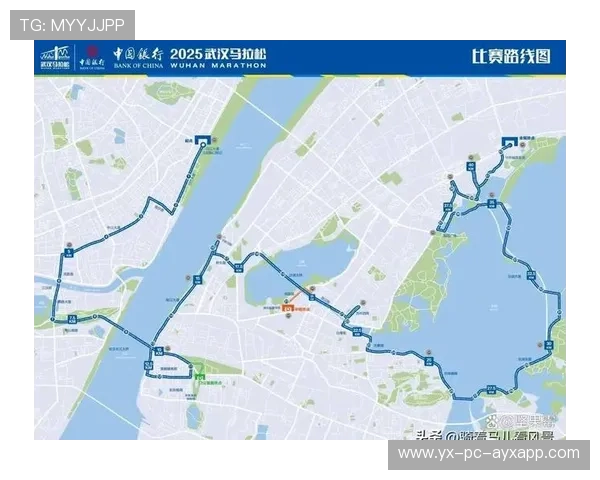 国际马拉松选手进行赛道勘察，熟悉路线布局